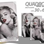 QUADRO PARETE TELA STAMPA SU LEGNO CASA UFFICIO NEGOZIO Dive Hollywood 30*60*1,8