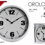 MAXI OROLOGIO DA PARETE STILE ANTICO ANTICATO VINTAGE CLASSICO MODERNO 58*5cm