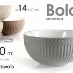 Tazza colazione bolo cereali latte ceramica vintage retrò color assor 610 ml