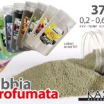 SABBIA PROFUMATA DECORATIVA VASI PIANTE DECOUPAGE EVENTI HOBBY 0,2-0,6MM 370 GR