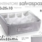 ORGANIZER CASSETTI 12 POSTI SCATOLA CONTENITORE Biancheria CALZINI 30*25*10 CM
