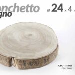 TRONCO LEGNO NATURALE TRONCHETTO ARREDO PIEDISTALLO ARTE DECORAZIONE 24*4cm