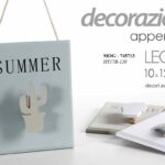 APPENDINO DECORAZIONE 3D DA PARETE MURO PORTA ARREDO LEGNO COLO ASSOR  10*12cm