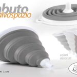 IMBUTO SALVASPAZIO CUCINA ALIMENTI PLASTICA Separatore Invasatore RICHIUDIBILE
