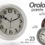 OROLOGIO DA PARETE MURO MECCANISMO SILENZIOSO ANALOGICO Quarzo ANTICATO 23 CM