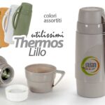 THERMOS TERMICO CALDO FREDDO 0,75L LIQUIDI LILLO PLASTICA COLORI ASSORTITI