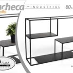 MENSOLA BACHECA DA PARETE SOSPESA LIBRERIA SCAFFALE PENSILE 3 RIPIANI 55*80*23cm