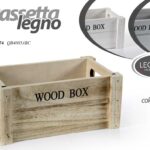 CASSETTA Cassettina Legno CUCINA ARREDO Porta Oggetti VINTAGE ASS 21,5*12,5*9,5
