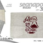 SEGNAPOSTO TESSUTO TOVAGLIETTA COLAZIONE PRANZO CENA PUB PIZZERIA COOK 30*45cm