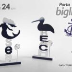 PORTA BIGLIETTI NOTE NOTES DA TAVOLO DECO MARE MARINA NAUTICO ASSORTITI 24 cm