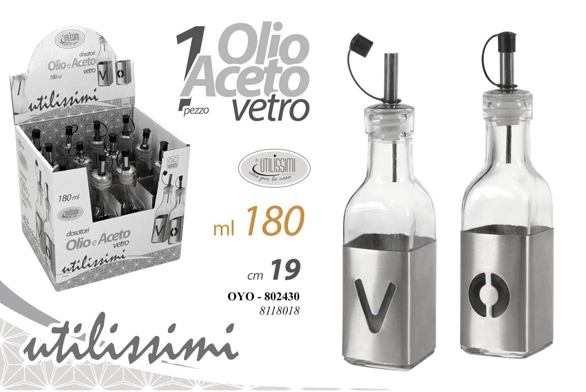 8025569772009 OYO/1PZ OLIO ACETO AS 180ML 18,5 8177001 - immagine 1