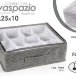 ORGANIZER ARMADIO CASSETTI SALVASPAZIO CONTENITORE GUARDAROBA TNT ASS 30*25*10