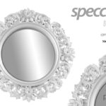 SPECCHIO REALE DA PARETE TONDO SPECCHIERA MAESTOSO CLASSICO MODERNO 63 CM