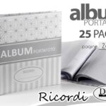 ALBUM PORTAFOTO FOTOGRAFICO LIBRO PORTA FOTO MODERNO ASS 25 PAGINE INTERE 26*28