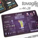 Tovaglietta americana segnaposto sottopiatto pvc moderna vintage assort 44x28 cm