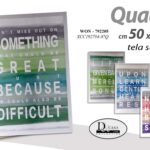 QUADRO STAMPA SU TELA Canvas LEGNO DECORO SCRITTE FRASI COLOR ASSORT 50*70 cm
