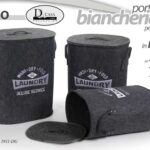 SET CESTE Portabiancheria BAGNO SALOTTO CONTENITORE GRIGIO SCURO OVALI H55-50-45