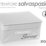 ORGANIZER VESTITI ABITI SALVASPAZIO SCATOLA CONTENITORE PORTABIANCHERIA 60*40*30