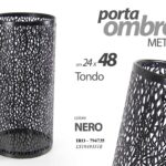 PORTA OMBRELLI METALLO TRAFORATO RAMI CONTENITORE Scolapioggia MODERNO 48*24cm