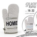 GUANTO PRESINA DA FORNO CUCINA Barbecue MODERNO COTONE HOME FOOD ASS 17*28 cm