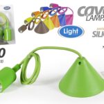 CAVO LAMPADARI LAMPADARIO 100 CM PORTA LAMPADA E 27 COLOR MODERNO CLASSICO LIGH