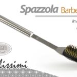 SPAZZOLA RASCHIETTO BARBECUE FORNO ACCIAIO ATTREZZI COTTURA CARNE GRIGLIA