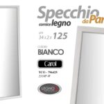 CORNICE PORTA FOTO DA TAVOLO VERTICALE METALLO BIANCO ELEGANTE MODERNO 15*20