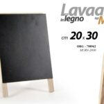 Lavagna legno cavalletto menu bacheca ristorante bar casa ass 30x20x1,5 cm