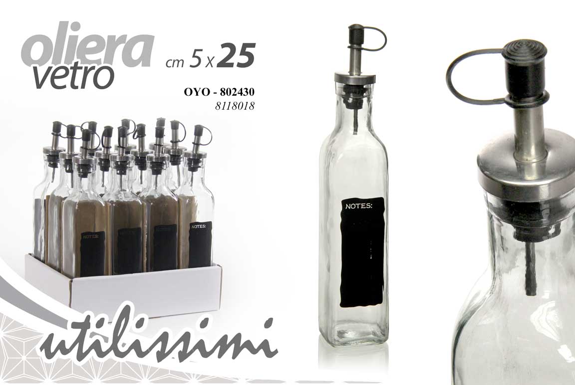 8025569802430 OYO/OLIERA C/LAV.250ML 5*5*25CM 8118018 - immagine 1