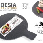 Vassoio tagliere portata piatto aperitivo antipasti pietra ardesia sushi 30*23