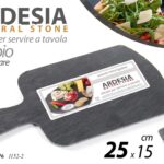 Vassoio tagliere portata piatto aperitivo antipasti pietra ardesia sushi 25*15