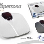 Bilancia pesapersone digitale bagno precisa fitness ergonom moderna 180kg ass