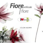 RAMO CON FIORE STELO 82 CM DECORATIVO ARTIFICIALE PER FASCIO MAZZO COLOR