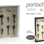 BACHECA Portachiavi da Parete Legno APPENDINO CHIAVI INGRESSO CASA UFFICIO 20*30