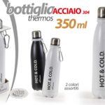 BOTTIGLIA THERMOS BORACCIA CALDO FREDDO 350ML ACCIAIO DECO