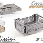 Cassetta pieghevole salvaspazio spesa auto contenitore forato plastic 27*17*10