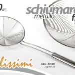 SCHIUMAROLA SCHIUMAIOLA MESTOLO CHEF FRITTI PER FRITTURA FRIGGERE UTENSILE Ø20cm