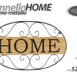 PANNELLO ARREDO PARETE MURO METALLO LEGNO QUADRO DECORAZIONE CASA HOME 52*33 CM