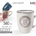 TAZZA MUG 360 ML LATTE CAFFè TE TISANE THE CIOCCOLATA COLAZIONE CLASSICO MODERNO