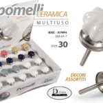 POMELLO CERAMICA MOBILE CASSETTIERA TONDO UNIVERSALE ASS 0,30CM