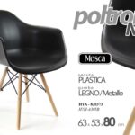 HYA/POLTRONA PP NE 59*62*80    HYH-A305B