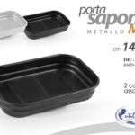 PORTA SAPONETTA SAPONE SOLIDO PIATTO Piattino APPOGGIO BAGNO NERO BIANCO 14*9cm