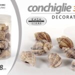 CONCHIGLIE MARINE DECORATIVE HOBBY DECOUPAGE NAUTICO BOMBONIERA COLOR ASS 350 GR