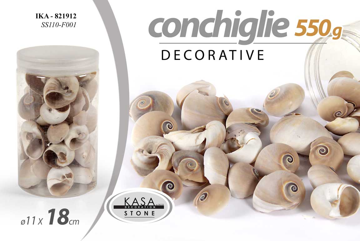 8025569821912 CONCHIGLIE MARINE DECORATIVE HOBBY DECOUPAGE NAUTICO BOMBONIERA COLOR ASS 550 GR - immagine 1