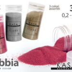 SABBIA DECORATIVA VASI PIANTE DECOUPAGE EVENTI HOBBY COLOR CHIC 0,2/0,6MM 370GR
