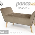 PANCA VELLUTO TORTORA CLASSICA MODERNA CAMERA LETTO INGRESSO SALOTTO 117*40*60cm