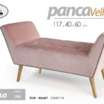 PANCA VELLUTO ROSA CLASSICA MODERNA CAMERA LETTO INGRESSO SALOTTO 117*40*60 cm