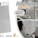 PANNELLO ADESIVO 70*70cm PIETRA 3d SPESSORE 6MM PARETE Mattoni Piastrella Muro B