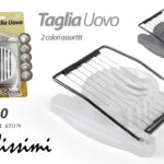 TAGLIAUOVO AFFETTA UOVA SODE TAGLIA UOVO A FETTE FILI IN ACCIAIO 8*10 CM