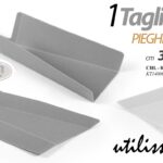Tagliere pieghevole salvaspazio cucina moderna versatile plastica ass 38x21 cm
